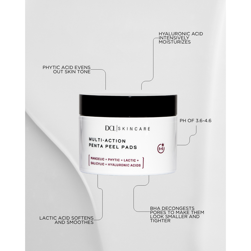 DCL Skincare Multi Action Penta Peel Jar