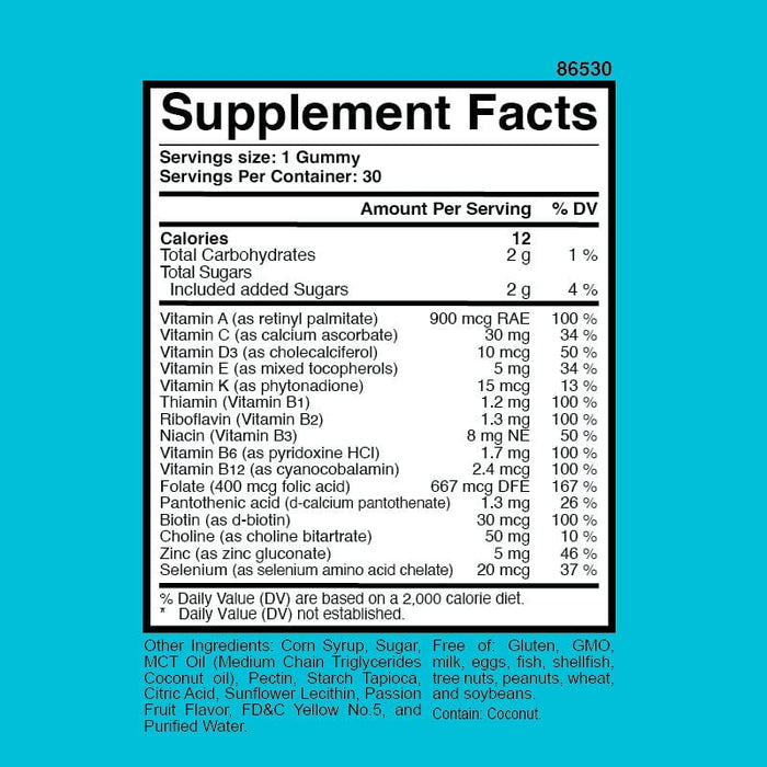 Multivitamínico en Gomitas | Cuidado Integral Para el Bienestar General