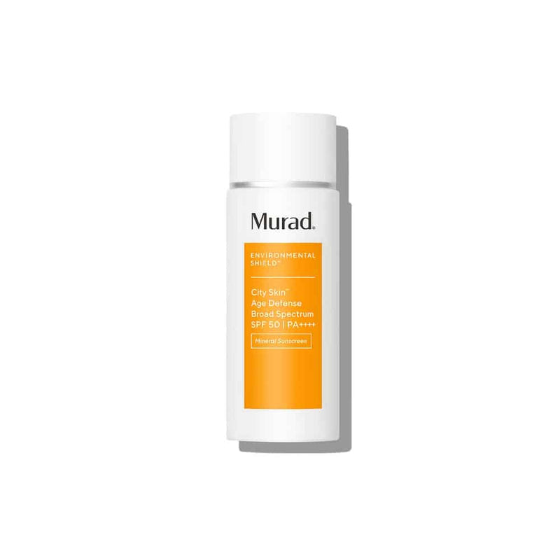 Nava Beauty Murad City Skin Age Defense Broad Spectrum SPF 50 | PA++++ 1.7oz White Smoke