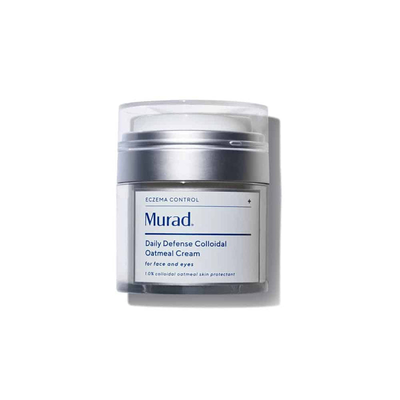 Nava Beauty Murad Daily Defense Colloidal Oatmeal Cream 1.7oz Light Gray
