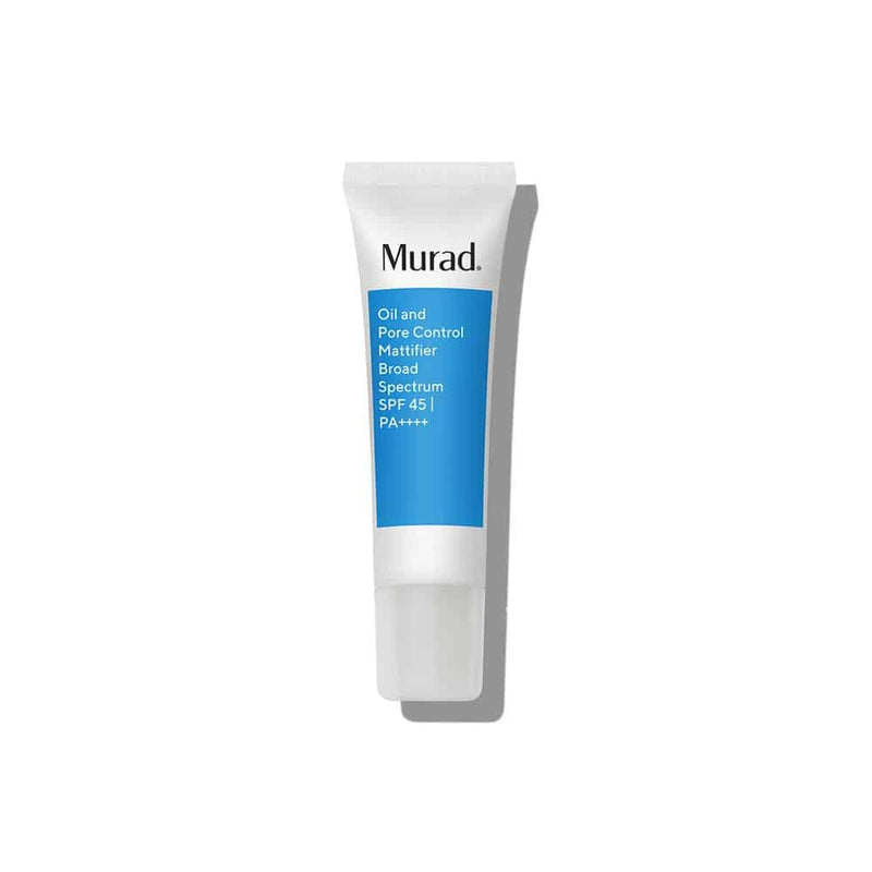 Nava Beauty Murad Oil and Pore Control Mattifier SPF 45 | PA++++ 1.7oz White Smoke