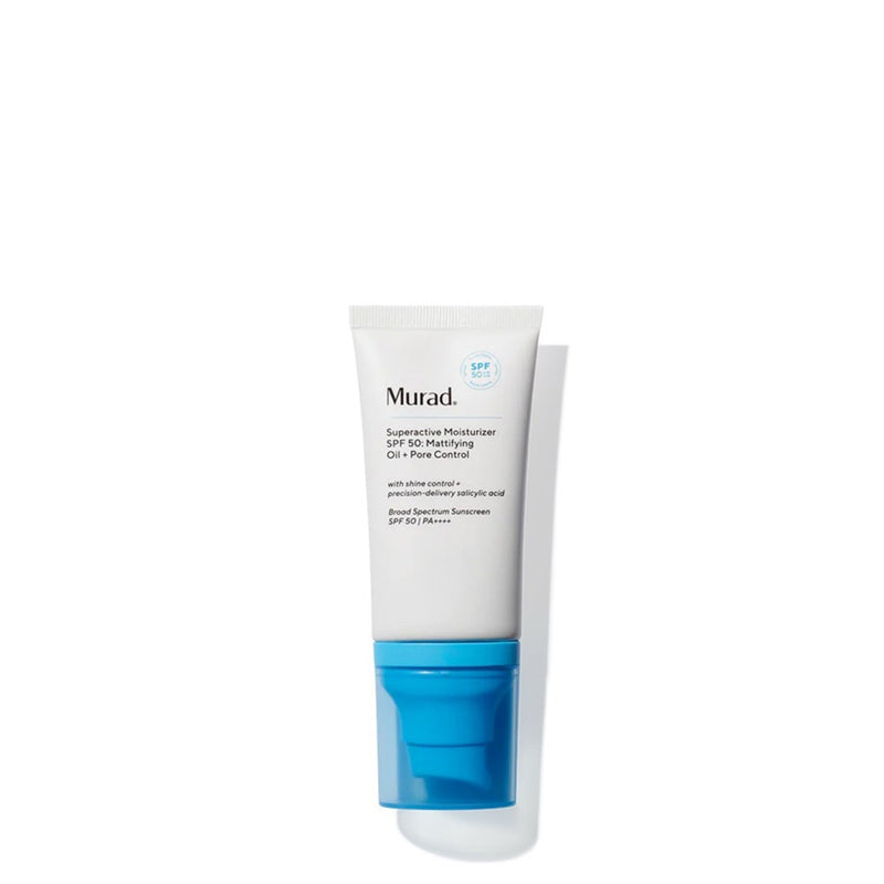 Nava Beauty Murad Superactive Mattifying Oil and Pore Control Moisturizer SPF 50 1.7 Oz Health & Beauty Lavender