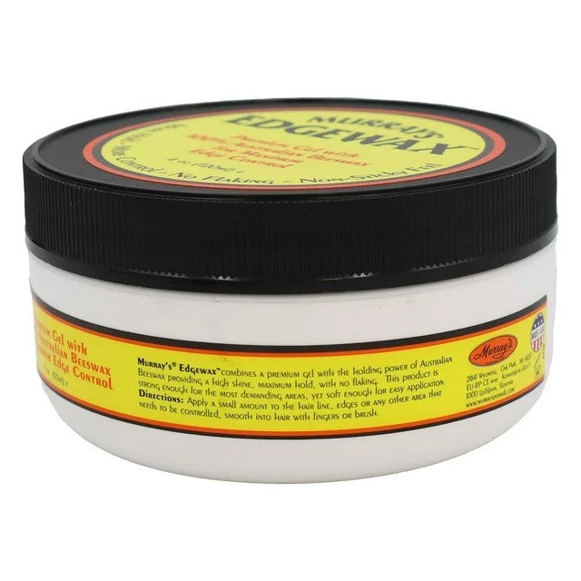 Mill's Beauty Supply Murray's Edgewax Premium Gel With 100% Australian Beeswax Hair Edge Control
