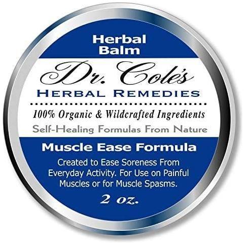 COLEHERBALS 19 - Dr. Cole's Muscle Ease Herbal Balm Herbal