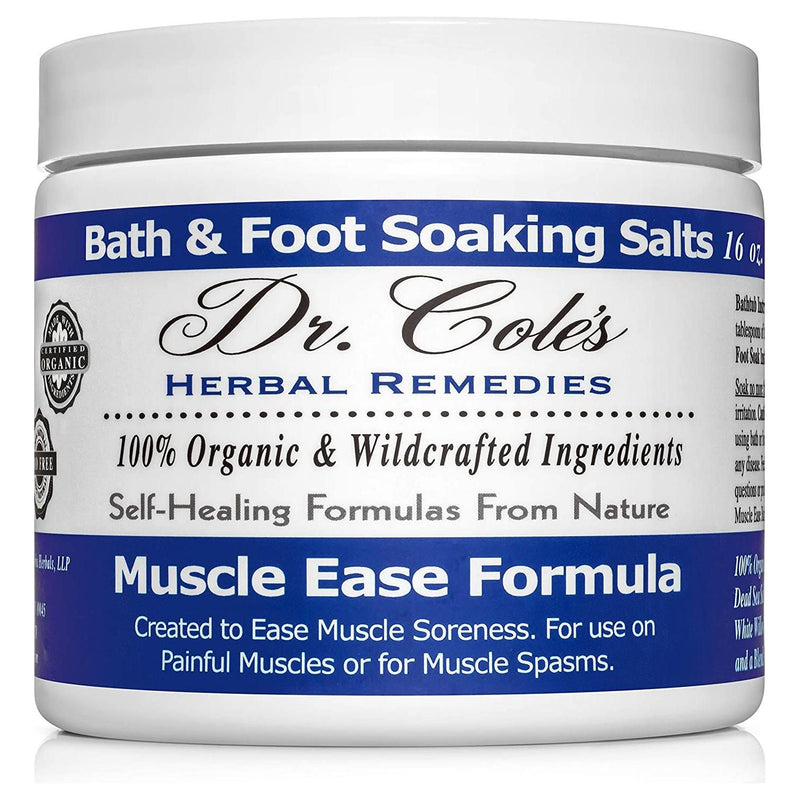 COLEHERBALS 20 - Dr. Cole's Muscle Ease Soaking Salts Herbal