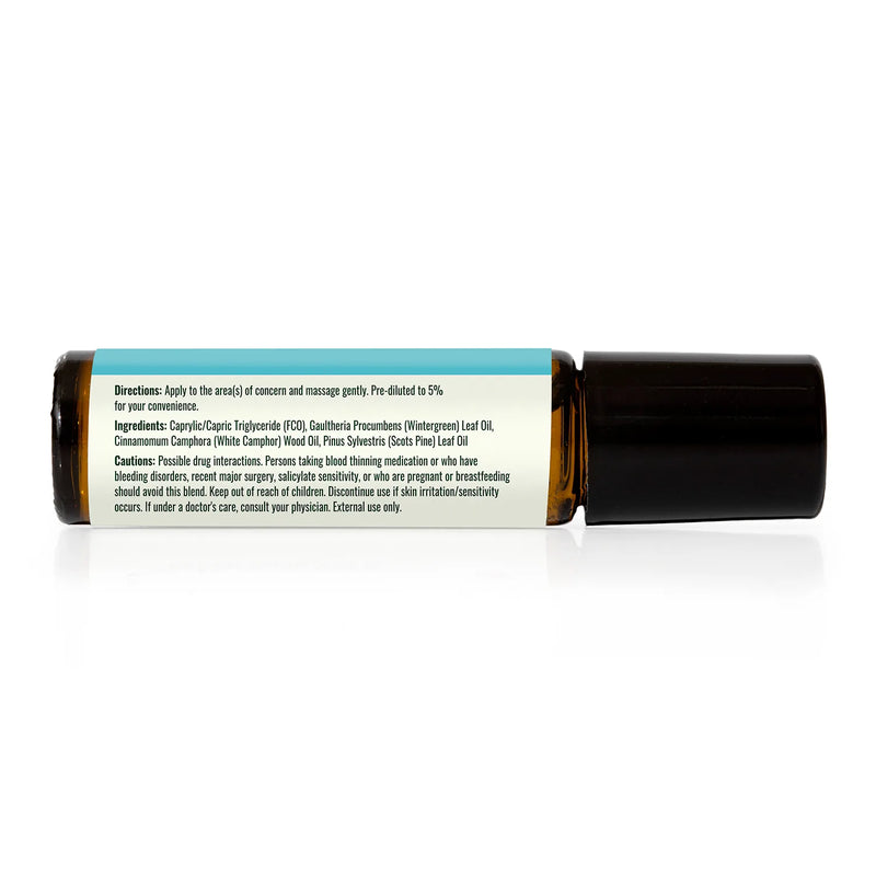 Plant Therapy Muscle Aid Essential Oil Blend Pre-Diluted Roll-On Essential Oil