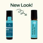 Plant Therapy Muscle Aid Essential Oil Blend Pre-Diluted Roll-On Essential Oil