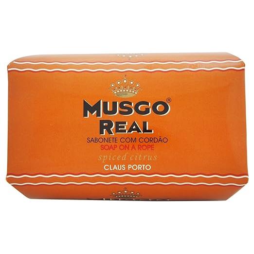 Musgo Real Spiced Citrus Soap on a Rope 6.7oz (Old Packaging)