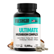 FreshCap Mushrooms Organic Mushroom Complex Supplement Capsules Capsules