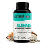 FreshCap Mushrooms Organic Mushroom Complex Supplement Capsules Capsules