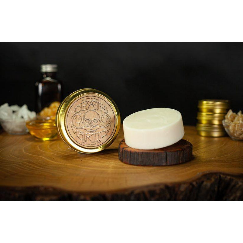 Death Grip Death Grip Night Fury Mustache Wash Shampoo Bar 4 oz Mustache Wash Shampoo Bar