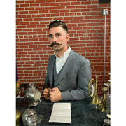 Death Grip Death Grip Bare Bones All-Natural Medium Hold Mustache Wax 1 oz Mustache Wax