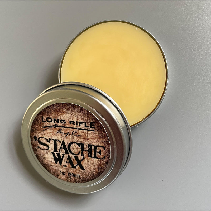 Long Rifle Soap Co. Mustache Wax Shaving & Grooming