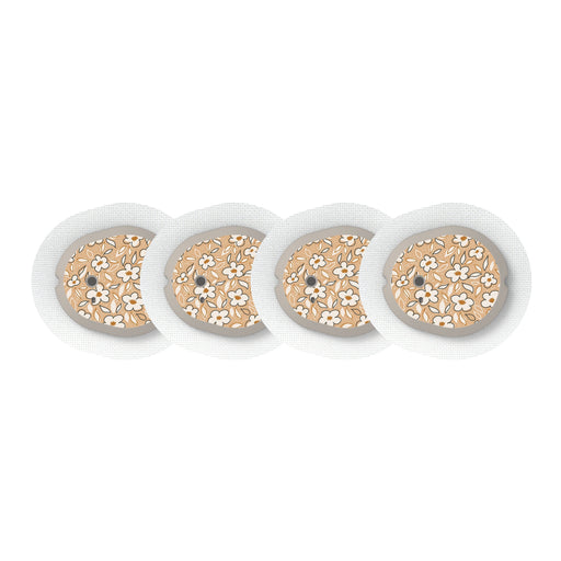 Peelz Muted Floral Designed for the DEXCOM G7 and Stelo Transmitter Peelz/Stickers