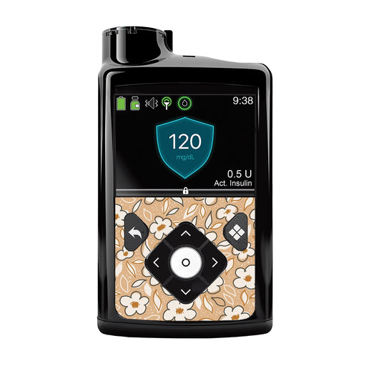 Peelz Muted Floral for Medtronic MiniMed 770G & 780G Peelz/Stickers