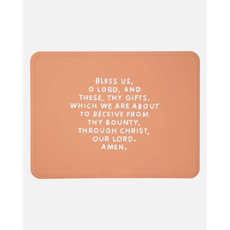 Be A Heart Meal Blessing Silicone Placemat Placemats