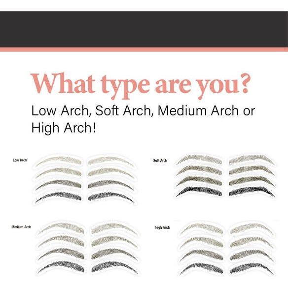 GodefroyBeauty MY BROWS LONG LASTING EYEBROW TRANSFERS Eyebrow Tattoos