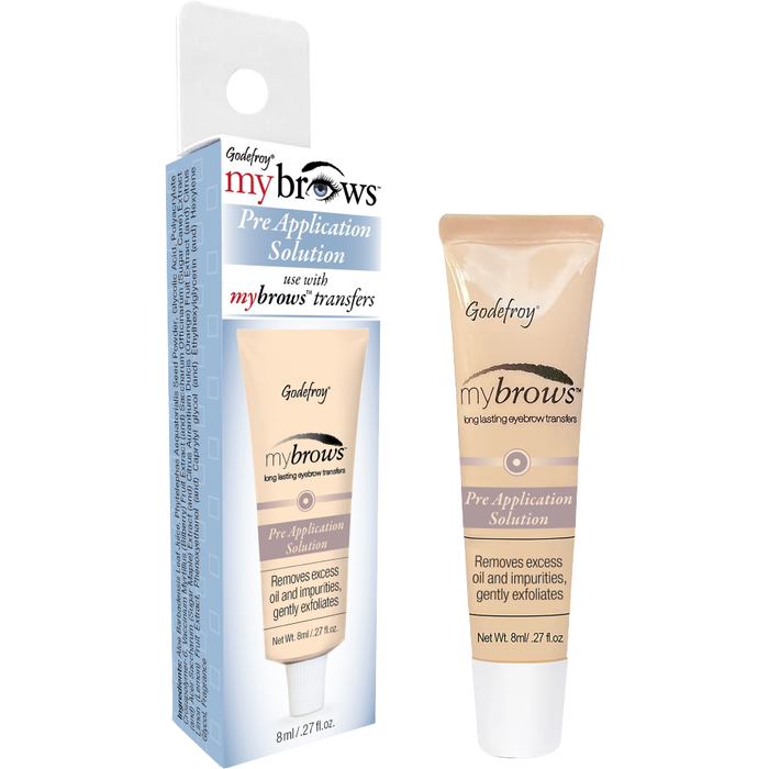 Godefroybeauty - Mybrows Pre Application Solution To Prep Skin For Temporary Tattoos