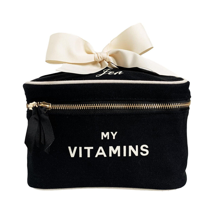 Bag-All - Vitamins Storage And Travel Box, Black