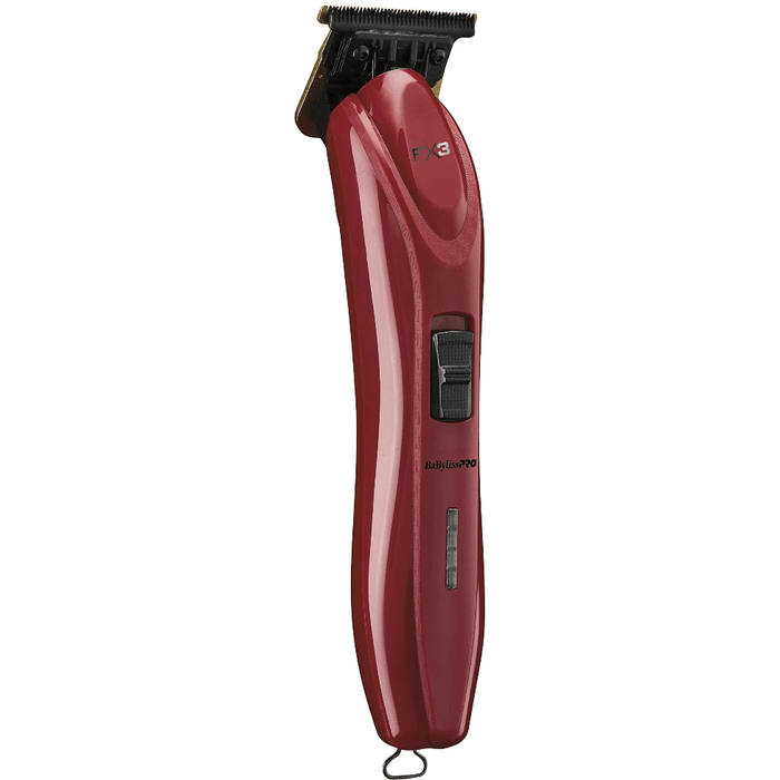 Babylisspro Fx3 Red T-Blade High-Torque Cordless Zero-Gap Hair Trimmer Fxx3T