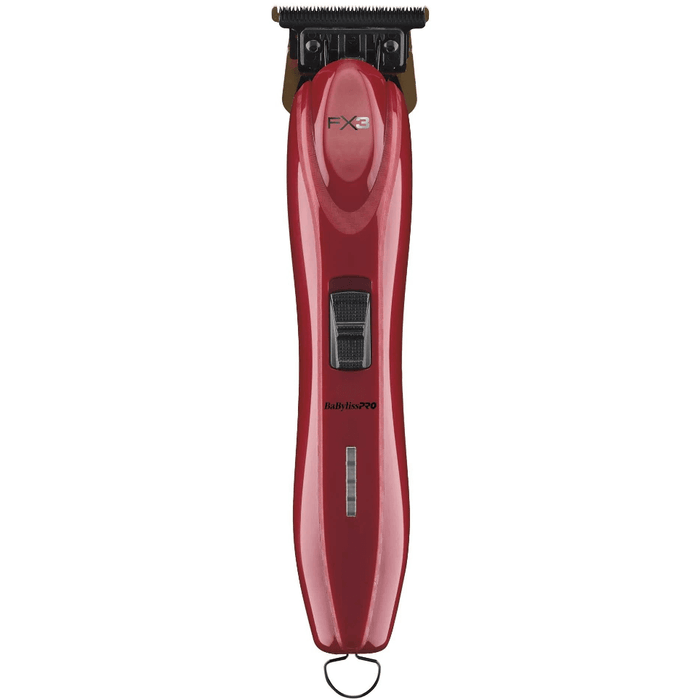 Babylisspro Fx3 Red T-Blade High-Torque Cordless Zero-Gap Hair Trimmer Fxx3T