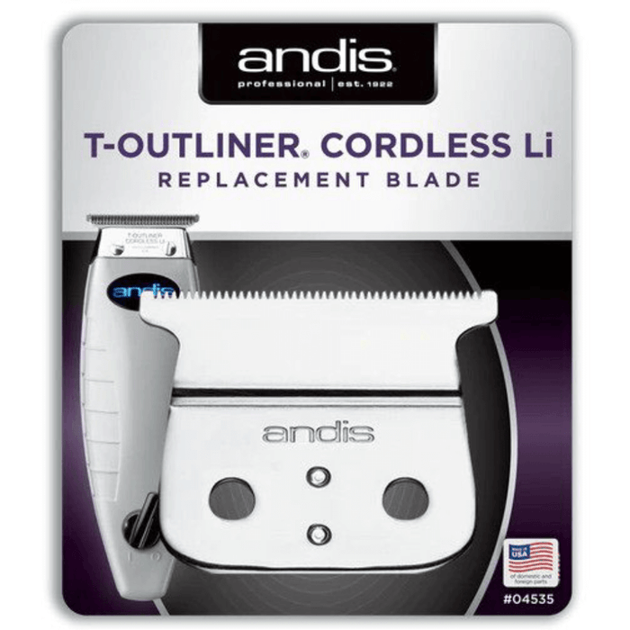 Andis Cordless T-Outliner Carbon-Steel Li T-Blade #04535