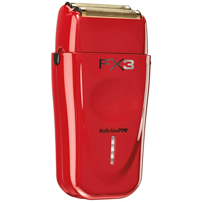 Babylisspro Fx3 Red Double Foil Cordless Professional High Speed Shaver Fxx3S