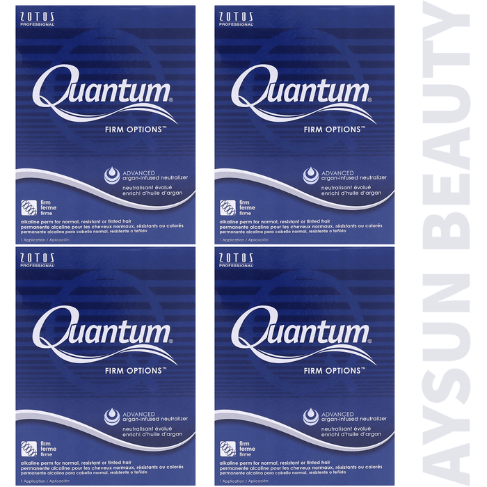 Zotos Quantum Perm Classic Body OR Extra Body OR Firm Option OR Ultra Firm 4 Pack