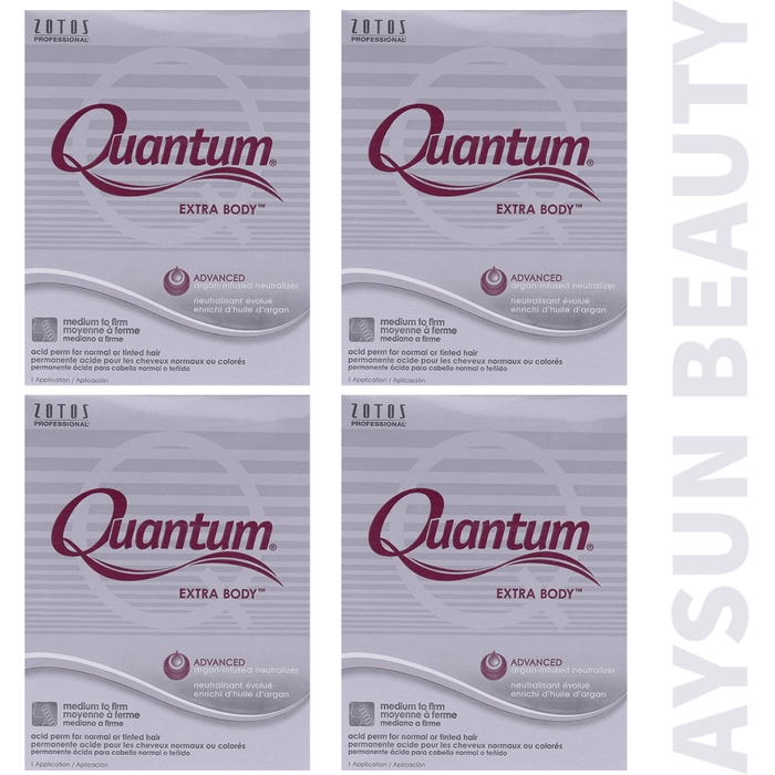 Zotos Quantum Perm Classic Body OR Extra Body OR Firm Option OR Ultra Firm 4 Pack