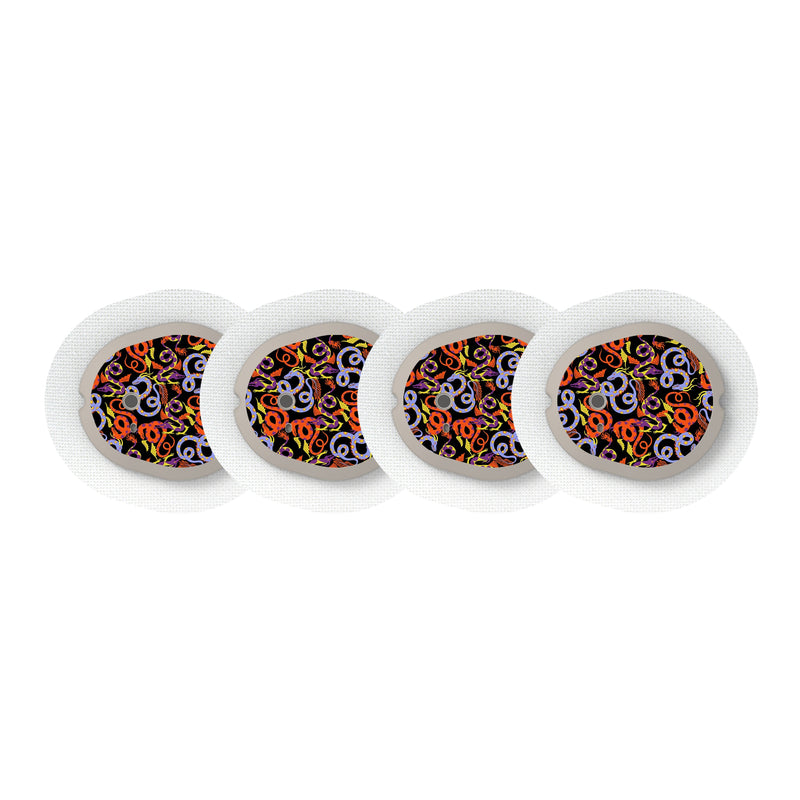 Peelz Mystic Dragons Sticker Designed for the DEXCOM G7 and Stelo Transmitter Peelz/Stickers