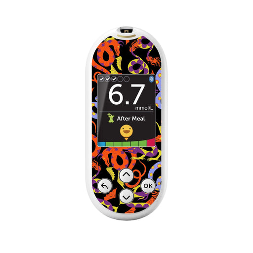 Peelz Mystic Dragons for OneTouch Verio Reflect Glucometer Peelz/Stickers