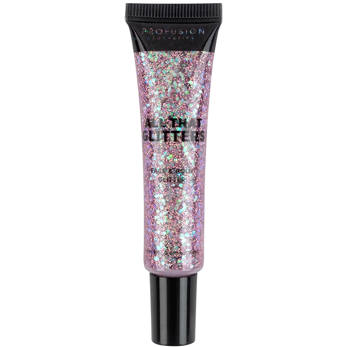 Profusion Cosmetics - All That Glitters Face & Body Glitter Gel - 1oz