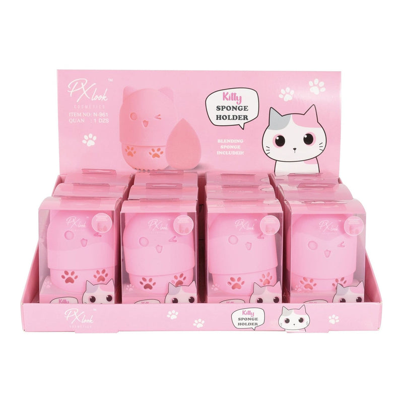 Prolux Cosmetics Kitty Sponge Set blending sponge