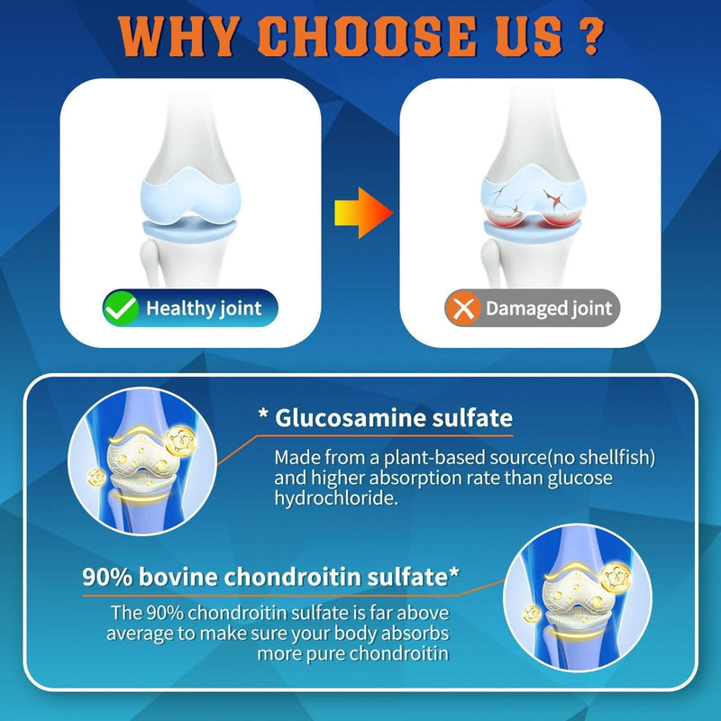 Nature Target Plant-Based Glucosamine, 120 capsules Chondroitin