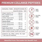 Nature Target Collagen Hair, Skin & Nails Peptides, 30 Packets Collagen