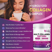 Nature Target Women’s Hydrolyzed Collagen Powder, 12.35 OZ Collagen