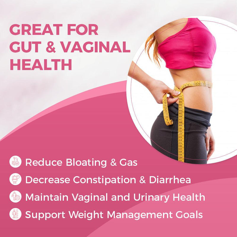 Nature Target Women’s Probiotic & Prebiotic Powder, 50 Billion CFUs, 30 Packs Probiotic