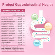 Nature Target Women’s Probiotics for Vaginal & Urinary Health, 60 Billion CFUs, 90 Tablets Probiotic