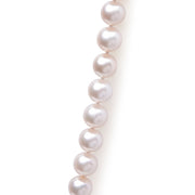 Bids.com 14K Yellow Gold 8.0x8.5mm Akoya Pearl Strand Necklace Necklaces