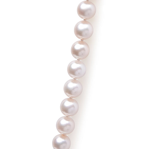 Bids.com 14K Yellow Gold 8.0x8.5mm Akoya Pearl Strand Necklace Necklaces