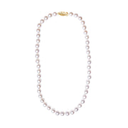 Bids.com 14K Yellow Gold 8.0x8.5mm Akoya Pearl Strand Necklace Necklaces