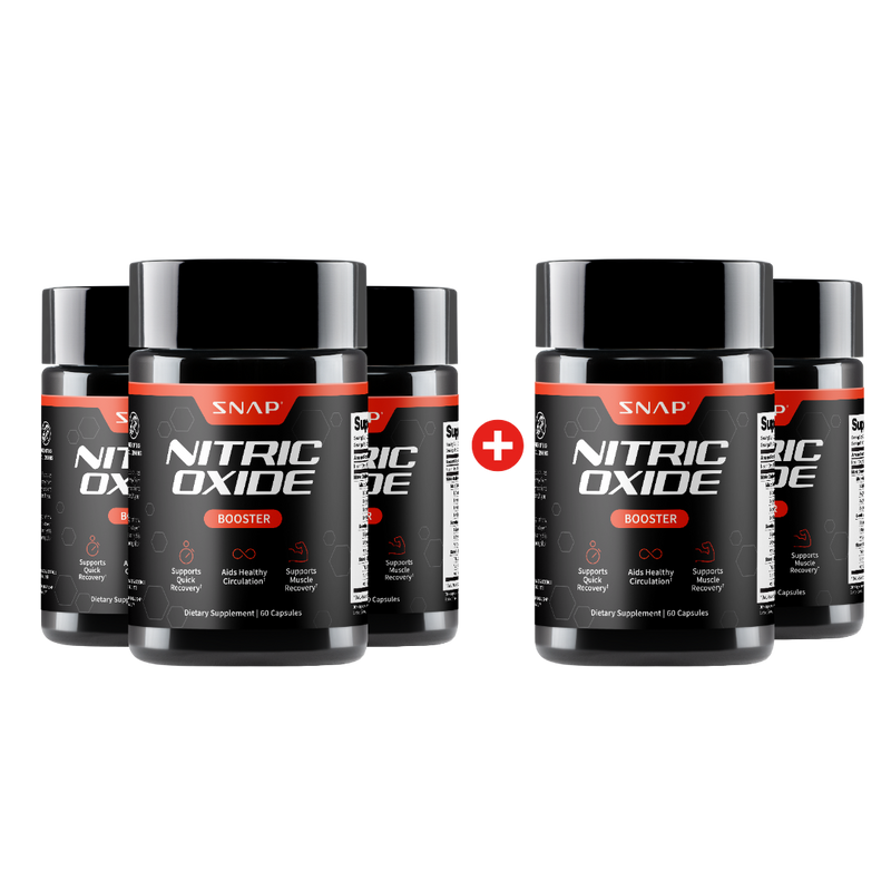 Snap Supplements Nitric Oxide Booster - 5 Bottles