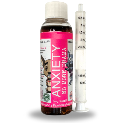Healthy Paws Herbal Labs No More Drama - Pet Calming Formula White Smoke