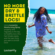 Locsanity Rosewater and Peppermint Daily Moisturizing/Refreshing Spray Locking & Tightening & Moisturizing
