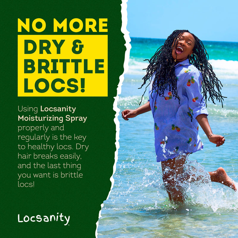 Locsanity Rosewater and Peppermint Daily Moisturizing/Refreshing Spray Locking & Tightening & Moisturizing