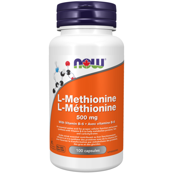 Now NOW Foods L-Methionine Powder, USP Grade, 500 Grams (1.1 lbs) Vitamins & Supplements
