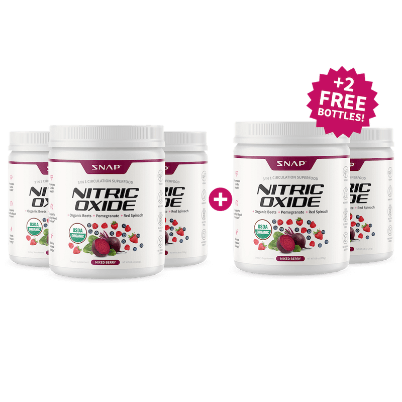 Snap Supplements Nitric Oxide Organic Beets - Buy 3, Get 2 FREE! hidden