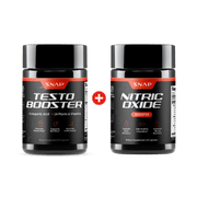 Snap Supplements Testo Booster + Nitric Oxide BOGO