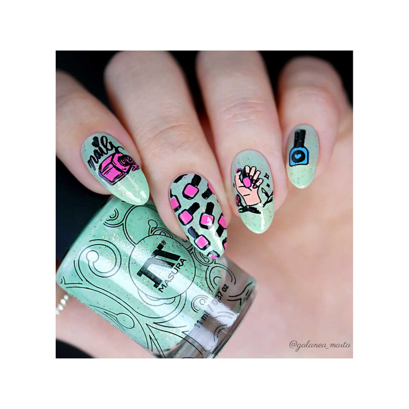 UberChic Beauty Nail Polish Is Life Stamping Plate