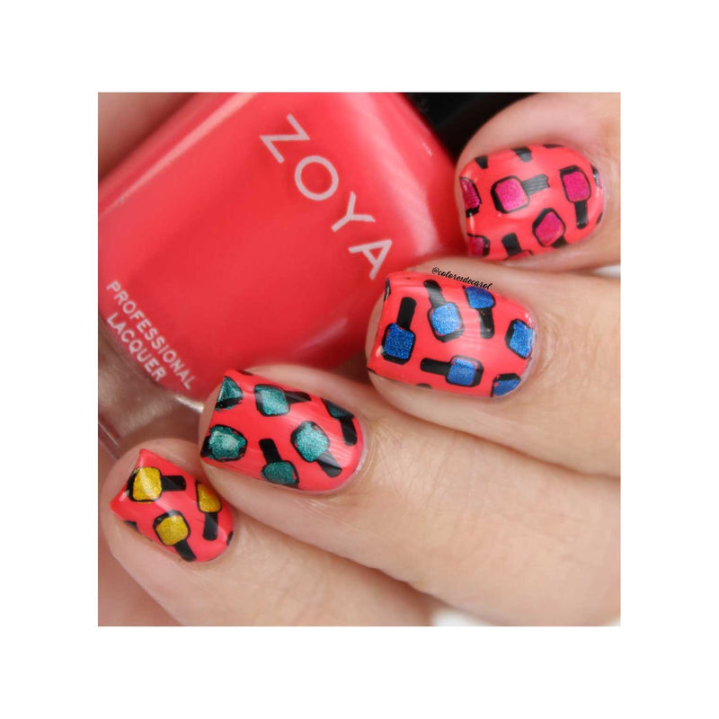 UberChic Beauty Nail Polish Is Life Stamping Plate